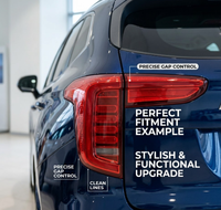 Conjunto de Luces Traseras Exteriores Izquierda y Derecha, Repuestos de Iluminación Automotriz Compatibles con GWM Haval Jolion 2024