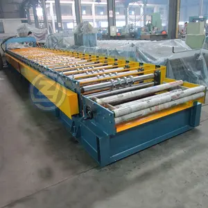 Philippines Hot Sell Rib Type Metal Zinc Color Roof Sheet Machine China