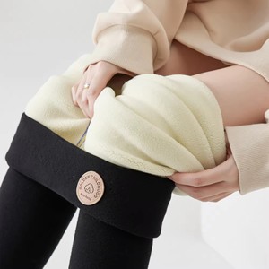 Leggings thermiques amincissants en velours côtelé épais et respirant pour femme, avec AND1 - Product Image 1