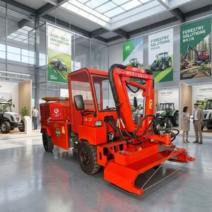 Machine de taille d'arbres diesel robuste, puissante, à commande hydraulique, pour l'entretien des routes et des bordures routières - Product Image 2