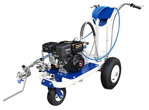 Máquina de Señalización Vial de Pintura Fría sin Aire SW-5D con Boquilla Ajustable Manual y Motor de 6.5HP para Construcción de Pavimentos - Product Image 4