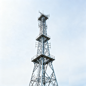 Benutzer definierte Höhe 30-80m Selbst tragender Stahl kommunikation sturm Feuer verzinkung Manuelles Heben-OEM/ODM für 4G/5G - Product Image 3