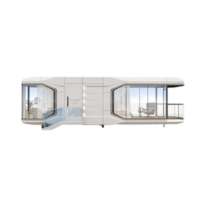 E7 Bibo Cápsula Espacial Inteligente Móvil para Exteriores, Hotel Turístico B&B Panorámico, Habitación Móvil, Casa Integrada, Dormitorio de Acero Sándwich - Product Image 1