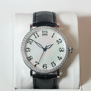 Luxury Stainless Steel Moissanite Men <b>wristwatch</b> Luxury Classics <b>Automatic</b> Mechanical Watches Genuine Leather Diamond Watches - Product Image 2