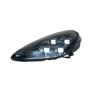 Ensemble de phares de voiture pour Porsche <span class=keywords><strong>Panamera</strong></span> 970.1 970.2 2010-2016, mise à niveau style 2024, phares LED automatiques, lentille de projecteur, accessoires - Product Image 1