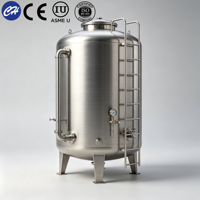 Proyecto Llave en Mano de Tratamiento de Agua por Ósmosis Inversa Automática con Tanque de Almacenamiento de Acero Inoxidable Certificado ASME CE ISO 1000L