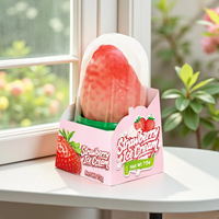 Vente en gros de glaces aux fruits de haute qualité (lychee, mangue, fraise, raisin) et de glaces au chocolat, en-cas exotiques
