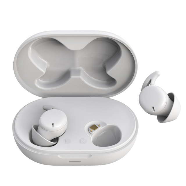 Custom Wireless Earbud New TWS Earbuds ANC Liquid Silicone Earcaps LED Battery Indicator Sleep Earphone