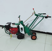 Tondeuse à gazon AJZN - Tondeuse à gazon haute productivité avec moteur 9HP, réservoirs de carburant 6,5L et d'huile 1,1L, haute sécurité