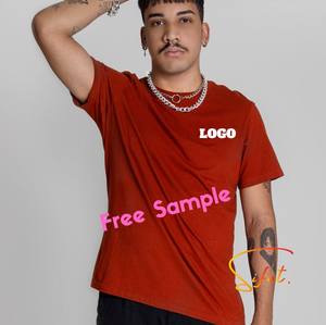 เสื้อยืดคอกลมแขนสั้นทรงปกติสำหรับผู้ชาย ผลิตตามสั่งจาก Sifot Wholesale ผลิตจากผ้าฝ้ายถักทอเป็นมิตรกับสิ่งแวดล้อม 100% น้ำหนัก 220 กรัม - Product Image 1