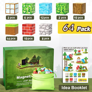 Magnetic <strong>Blocks</strong>-<strong>Build</strong> Mine Magnet World Set <strong>for</strong> Boys &amp; Girls Age 3-5 6-8 Purchase Agent - Product Image 4