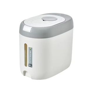 Conteneur de stockage de céréales pour la maison, distributeur de riz, seau de distribution de céréales étanche, baril multifonctionnel - Product Image 4