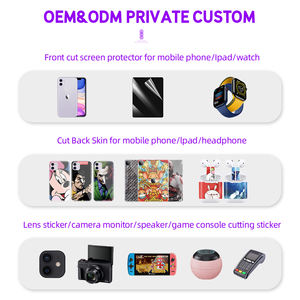 براءة اختراع جديدة لحماية شاشة الهاتف الذكي والغطاء الخلفي لاصقة الجلد طابعة هيدروجيل Tpu ماكينة قطع الرسم - Product Image 4