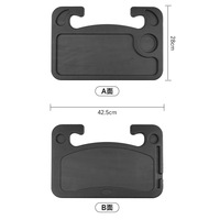 Portable voiture ordinateur portable support de bureau support manger travail voiture volant Table à manger support boisson nourriture café plateau conseil