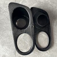 Cubierta de Fibra de Carbono de Alta Calidad para Faros Antiniebla Delanteros, Compatible con BMW Serie 3 E46 (1998-2004)