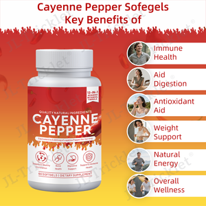 Capsules de Capsaïcine Haute Pureté 500mg - Extrait Naturel de Piment pour le Métabolisme et la Gestion du Poids - Service de Marque Privée OEM/ODM - Product Image 2
