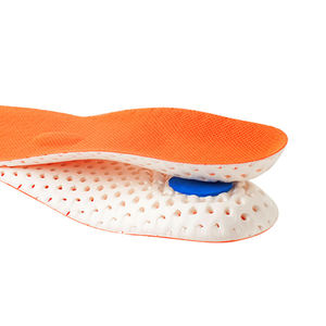 Custom Breathable Shock Absorption Eva comfort Sports Insole Elastic <b>Soft</b> <b>Shoe</b> Insole for Flat Feet - Product Image 2