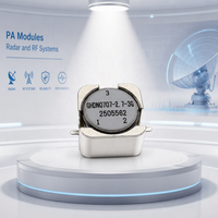 Circulateur SMD compact 1,3-4,2 GHz 30W à faible VSWR et isolation RF élevée pour l'intégration frontale RF des stations de base 5G NR