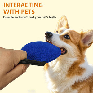 Özelleştirilmiş çok renkli köpek Bite eğitim çantası yırtılmaya dayanıklı bez köpek römorkör oyuncak açık Pet eğitim malzemeleri için - Product Image 3