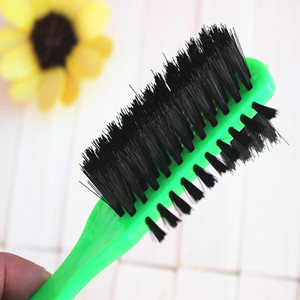 Cepillo para pulir zapatos, cepillo para zapatos de cuero, cepillo de pulido, cepillo para zapatos de tres lados, cepillo de plástico para zapatos, cepillo para cuero de tienda de dólar - Product Image 4