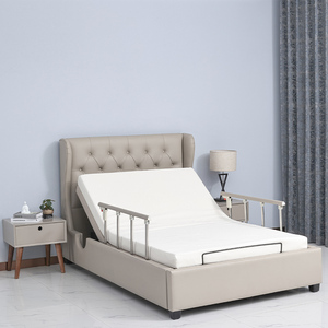 Letto regolabile per persone disabili infermiere cura della casa con comodo materasso corrimano entrambi i lati - Product Image 1