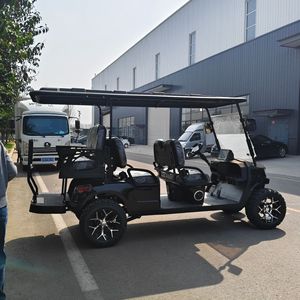 Carro de Golf Eléctrico de 4, 6 u 8 Plazas, Vehículo Turístico, Transporte al Aeropuerto, Vehículo para Recorridos Inmobiliarios - Product Image 2
