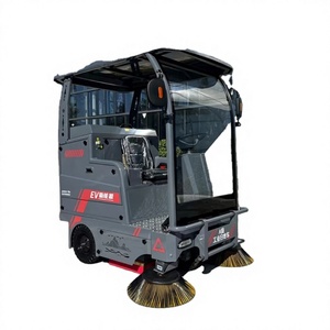 1000w Smart Road Street <b>Floor</b> <b>Cleaning</b> Double Fan <b>Machine</b> Cleaner Electric Sweeper - Product Image 1
