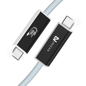 5m迅雷4 usb-c电缆PD 60瓦快速充电类型C电缆，带USB4.0 40gbps数据传输，适用于iPhone 15 Macbook iPad