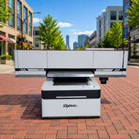 Imprimante à plat à jet d'encre UV automatique Mycolor 6090 Pro 60X90 CMYK pour cuir et plastique, nouvelle, pour petites entreprises, garantie 1 an, A3