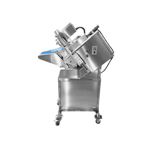 Máquina Cortadora <span class=keywords><strong>Halal</strong></span> para Fábrica, Equipo de Corte con Grosor Ajustable para Pechuga de Pollo, Tocino y Carne Fresca - Product Image 2