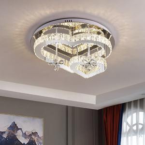 New Arrival <b>Heart</b> Shape Adjustable <b>Hanging</b> Light Bedroom Minimalist Modern Ceiling Lamps Fixture - Product Image 2