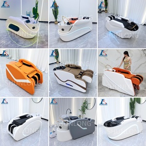 Gran oferta, cabezal de masaje eléctrico, Spa, terapia de agua, cama de champú, cama de champú para salón de lavado - Product Image 5