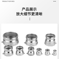 Raccord mâle Camlock en acier inoxydable type Carp Journey Factory avec filetage femelle pour tuyaux d'incendie, secours d'urgence en cas de catastrophe