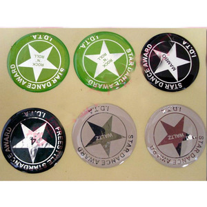 Pegatinas de epoxi de corazón de amor de cúpula de resina de PVC decorativas adhesivas bonitas personalizadas ambientales de alta calidad para Decoración - Product Image 5