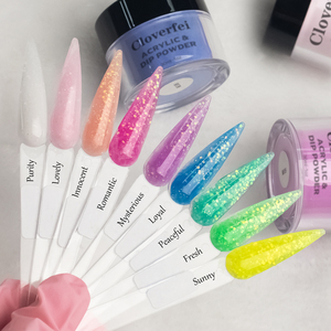 Hot Popular 3-en-1 profesional acrílico polímero <span class=keywords><strong>uñas</strong></span> polvo brillo Set 9 colores No se necesita lámpara de <span class=keywords><strong>uñas</strong></span> - Product Image 2