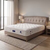 Matelas à ressorts ensachés compressés en usine, matelas orthopédique 3 places, mobilier de chambre, matelas en boîte