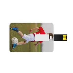 New Flash Drive Memory Card Type Pendrive 8gb 16gb USB 2.0 Stick Plastic ATM Business Card Slim Usb Flash Drives