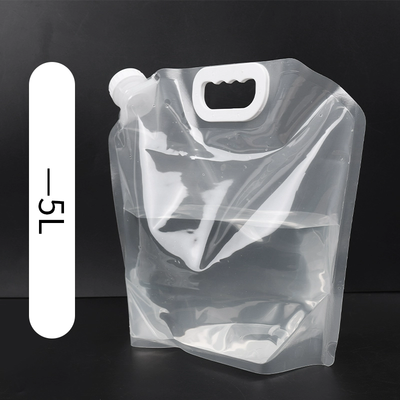 Transparent Liquid Packaging Stand up Suction