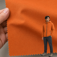 Vêtements de protection solaire coupe-vent en tissu nylon extensible 50D avec revêtement en film argenté pour vestes et coques de sport légères