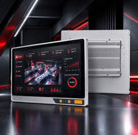 Komputer Industri All-in-One IPC Panel PC Layar Sentuh 10.4-21.5 Inci Intel Core I5 Win7/8/10/11/Linux/Android untuk Pabrik