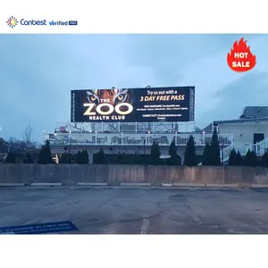 Seaside Beach Cruise Ships Boat P10 Outdoor Led Billboard In A Coastalarea Swimming Pools Led Board For Advertising