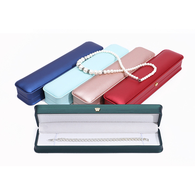 Leather Portable Jewelry Box Bracelet Necklace Jewelry Organizer Travel Jewelry Case Boxes Storage Gift Packaging Display Box