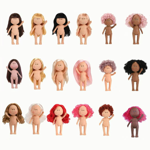 Poupée BJD de 24 cm en gros, style nu, personnalisable, poupée d'art <span class=keywords><strong>espagnole</strong></span> avec toucher artisanal, figurine de collection pour le bricolage - Product Image 1