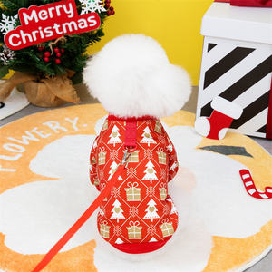 JXANRY-Sudadera con capucha de árbol de Navidad para perro, ropa para mascotas de peluche, oso, gato, otoño e invierno, 24 - Product Image 3