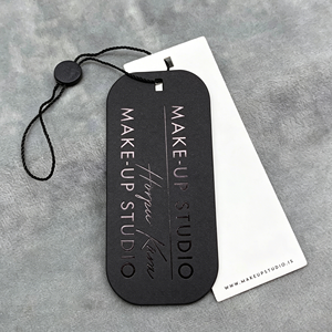 Etiquetas colgantes personalizadas, impresión de ropa, etiquetas de papel, etiquetas colgantes negras, etiquetas de precio, etiquetas personalizadas para marcas de ropa - Product Image 6