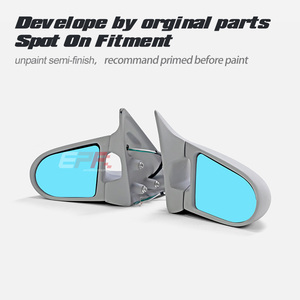 EPR for for EK Civic Luxury Side <b>Mirror</b> (4 <b>Door</b> Model) (Left Hand Drive)-Fiber Glass Easy Installation - Product Image 3