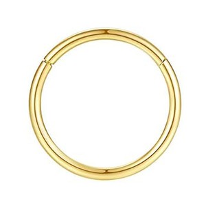 Pendientes de Acero Inoxidable Unisex de Moda, Chapados en Oro de 18K, Color Sólido, Aro Sin Costuras, Elementos del Cielo Estrellado, Venta al Por Mayor - Product Image 4