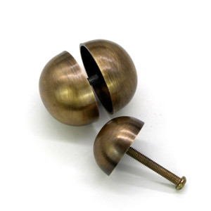 Clavos de latón estilo chino de 20 mm con rosca para puertas de vidrio y hierro, tachuelas decorativas - Product Image 5