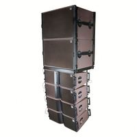 Sistema de Sonido Line Array KR210 con Dos Altavoces Pasivos de 10 Pulgadas, Subwoofer Profesional Line Array LA210 de 18 Pulgadas SB18 IIi para Grandes Escenarios