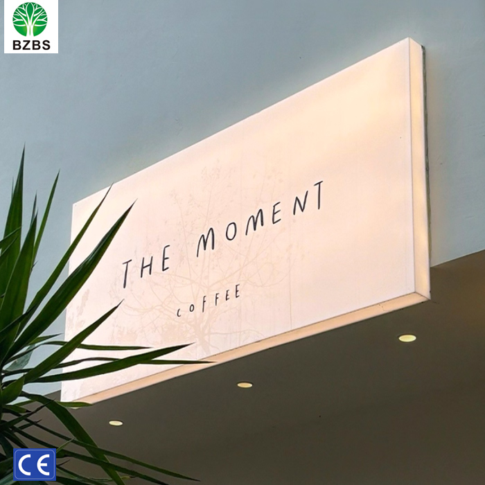 outdoor acrylic double sided lightbox